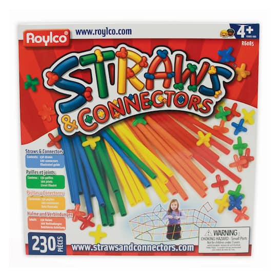 Straws &#x26; Connectors&#x2122;, 230 pieces